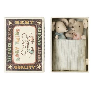 Twins, Baby Mice in a Matchbox