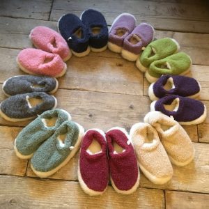 Yoko merino wool slippers - all colours