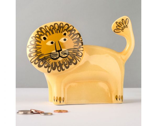 Hannah Turner ceramic lion money box