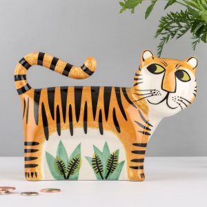 Hannah Turner ceramic tiger money box