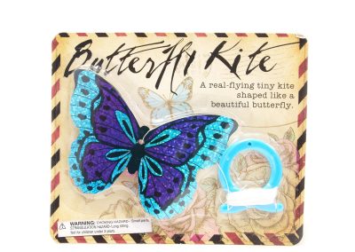 light blue mini butterfly kite