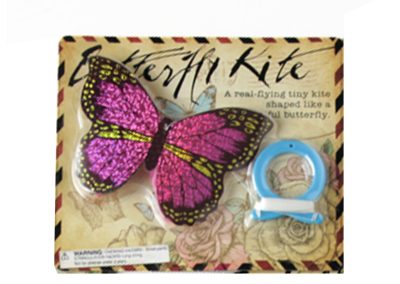 Pink mini butterfly kite