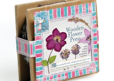 wooden flower press