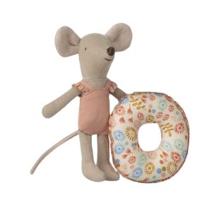 Beach Mouse with float - little sister - flower