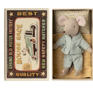 Little Brother Mouse in a Matchbox