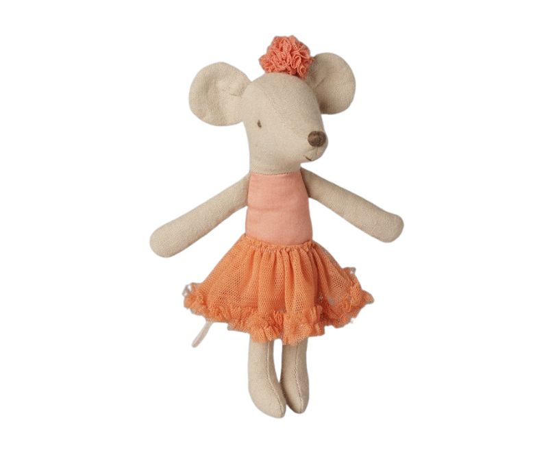 Ballerina Mouse, Big Sister - Dusty Coral