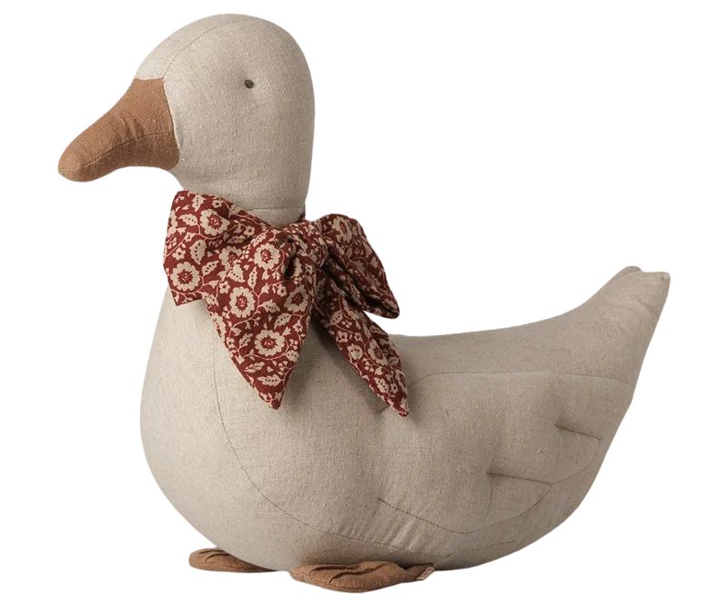 Duck with Bow - Sand